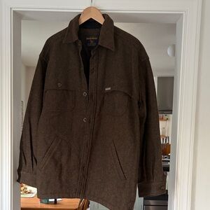 Woolrich Men's Forest Brown Shirt Jacket